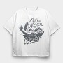 May We Never Lose Our Wonder, Tricou Oversize Barbati (Unisex)