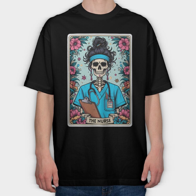 The Nurse, Tricou Oversize Barbati (Unisex)