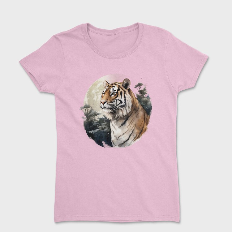 Tiger Winter Moonlight, Tricou Femei