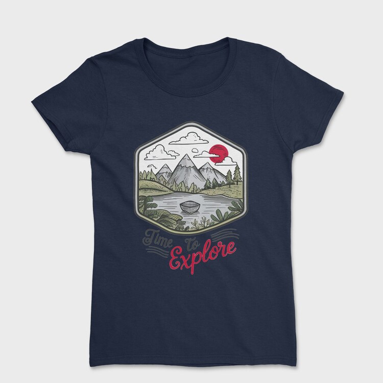 Time To Explore, Tricou Femei