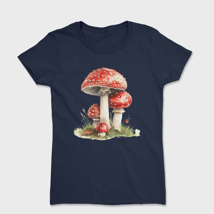 Toadstools Red Spots, Tricou Femei