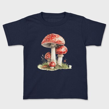 Toadstools Red Spots, Tricou Copii