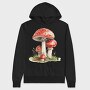 Toadstools Red Spots, Hanorac Oversize Barbati (Unisex)
