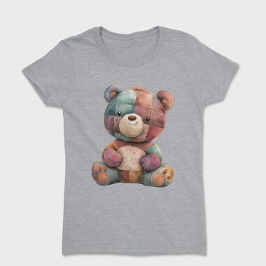 Torn Bear Clipart, Tricou Femei