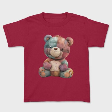 Torn Bear Clipart, Tricou Copii