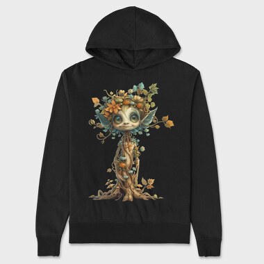 Tree Face Crown, Hanorac Oversize Barbati (Unisex)