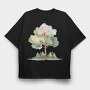 Tree Friends Forest, Tricou Oversize Barbati (Unisex)