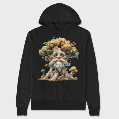 Tree Giant Face, Hanorac Oversize Barbati (Unisex)