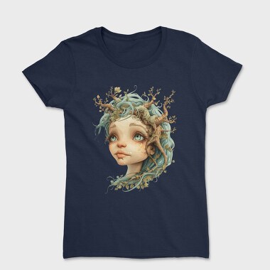 Tree Girl Brush, Tricou Femei