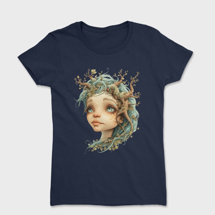 Tree Girl Brush, Tricou Femei