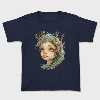 Tree Girl Brush, Tricou Copii