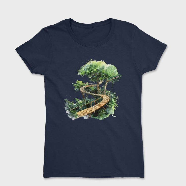 Tree House Pathway, Tricou Femei