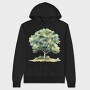 Tree In Forest, Hanorac Oversize Barbati (Unisex)