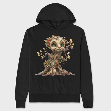 Tree Monster Eyes, Hanorac Oversize Barbati (Unisex)