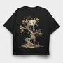 Tree Monster Mushrooms, Tricou Oversize Barbati (Unisex)
