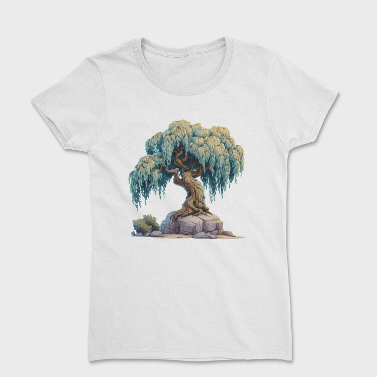 Tree On Rocks, Tricou Femei
