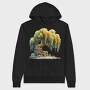 Tree Root Shrubbery, Hanorac Oversize Barbati (Unisex)