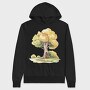 Tree Sky Scape, Hanorac Oversize Barbati (Unisex)