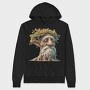 Tree Spirit Gnome, Hanorac Oversize Barbati (Unisex)