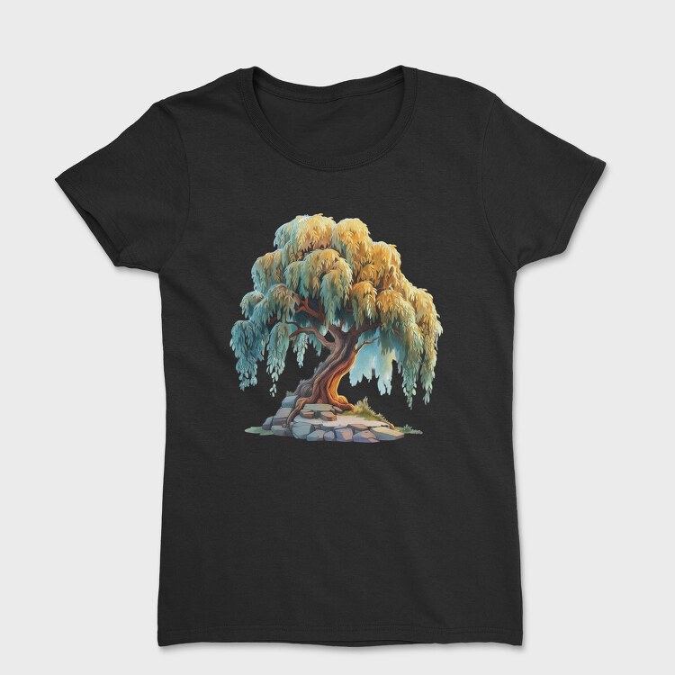 Tree Willow Shade, Tricou Femei