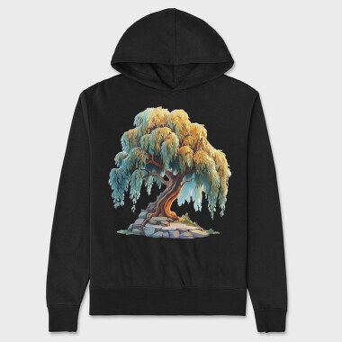 Tree Willow Shade, Hanorac Oversize Barbati (Unisex)