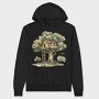 Treehouse Forest Climb, Hanorac Oversize Barbati (Unisex)