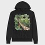 Treehouse Wooden Path, Hanorac Oversize Barbati (Unisex)