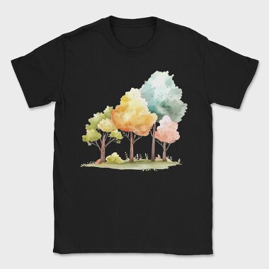 Trees 11, Tricou Barbati (Unisex)