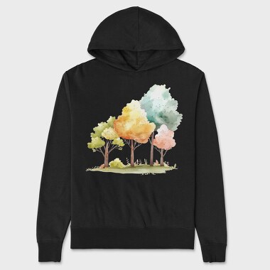 Trees 11, Hanorac Oversize Barbati (Unisex)