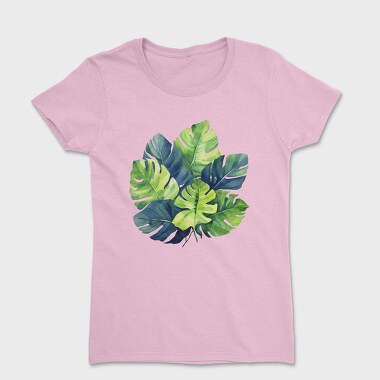 Tropical Breeze Leaf, Tricou Femei