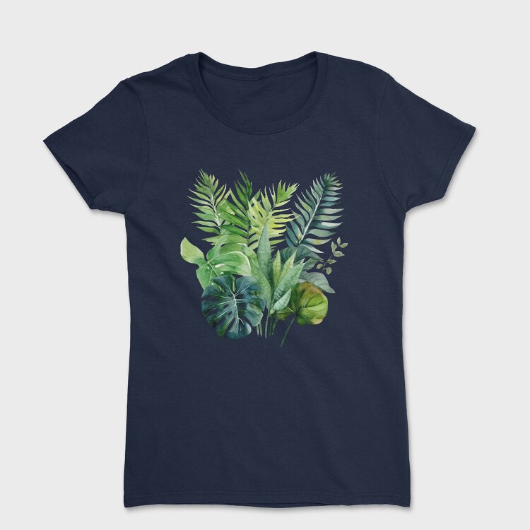 Tropical Leaf Dreams, Tricou Femei