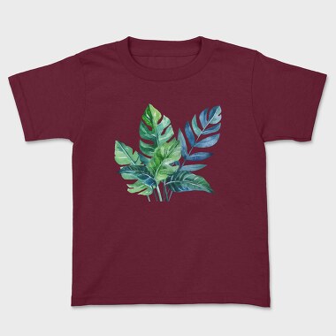 Tropical Leaves Summer, Tricou Copii