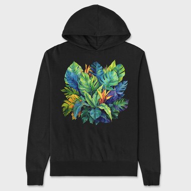 Tropical Monster Breeze, Hanorac Oversize Barbati (Unisex)