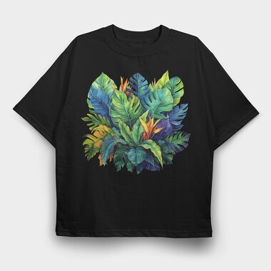 Tropical Monster Breeze, Tricou Oversize Barbati (Unisex)