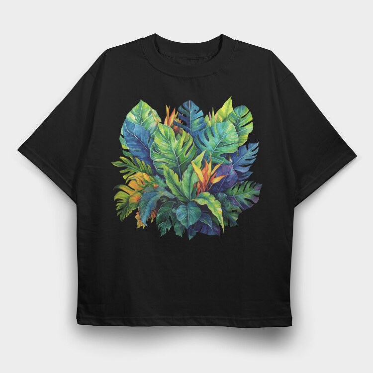 Tropical Monster Breeze, Tricou Oversize Barbati (Unisex)