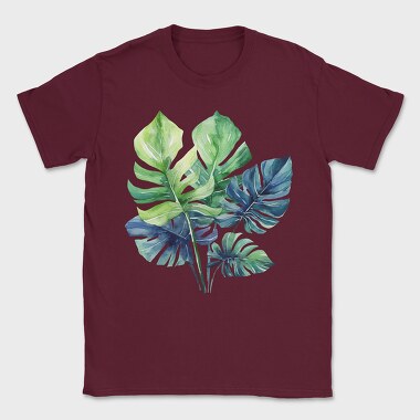 Tropical Monstera Breeze, Tricou Barbati (Unisex)