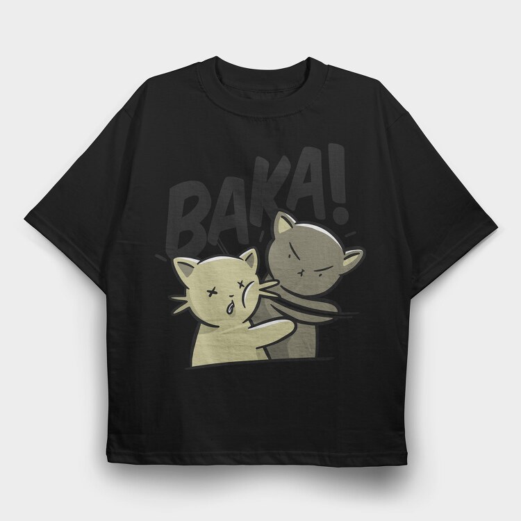 Baka, Tricou Oversize Barbati (Unisex)