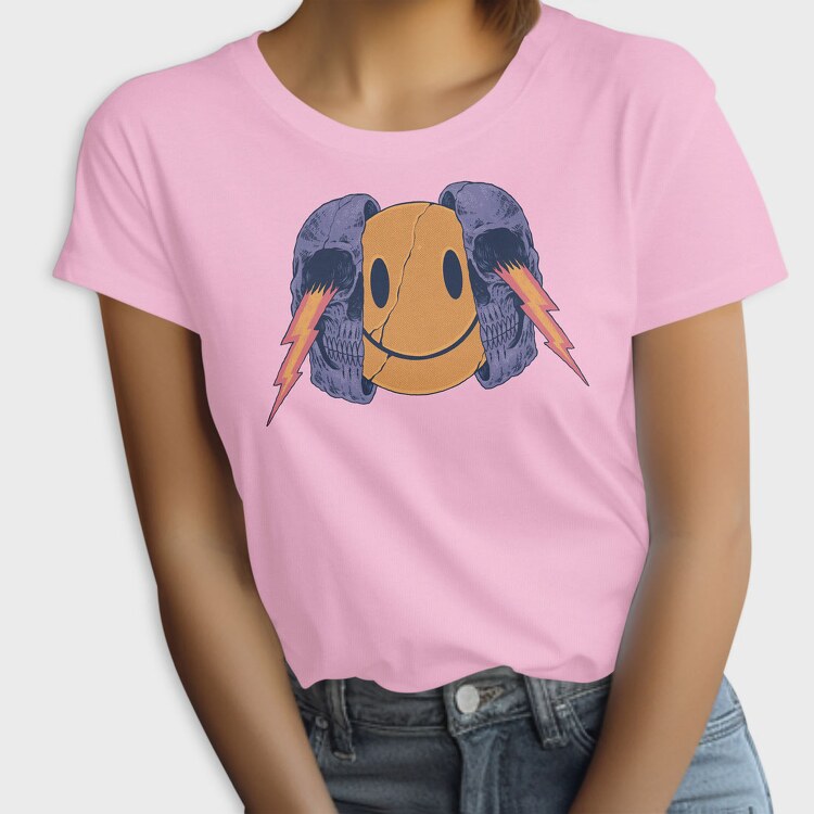 Smiley Skull, Tricou Femei