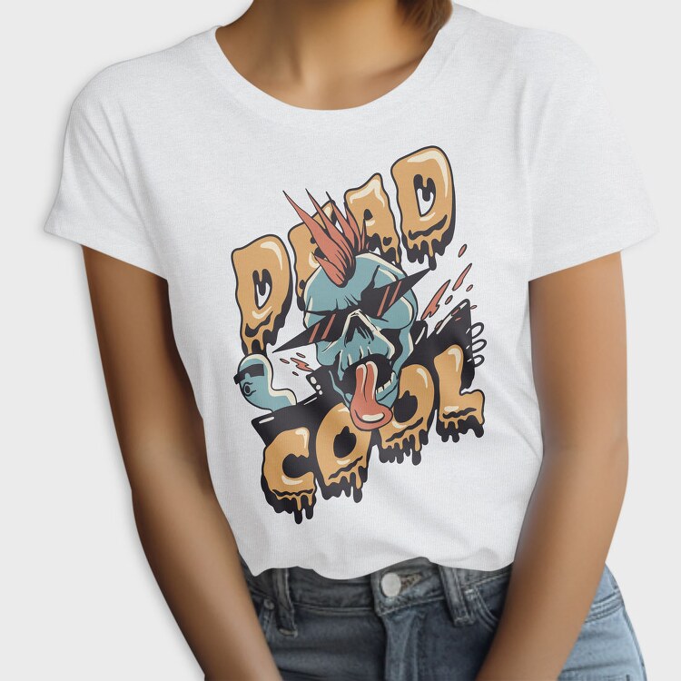 Dripping Skeleton Horror Dead Cool Halloween, Tricou Femei