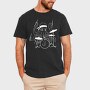 Drummer Octopus Drums, Tricou Barbati (Unisex)