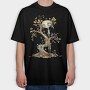 Tree Monster Mushrooms, Tricou Oversize Barbati (Unisex)