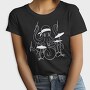 Drummer Octopus Drums, Tricou Femei