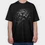 Man Climbing Wall, Tricou Oversize Barbati (Unisex)