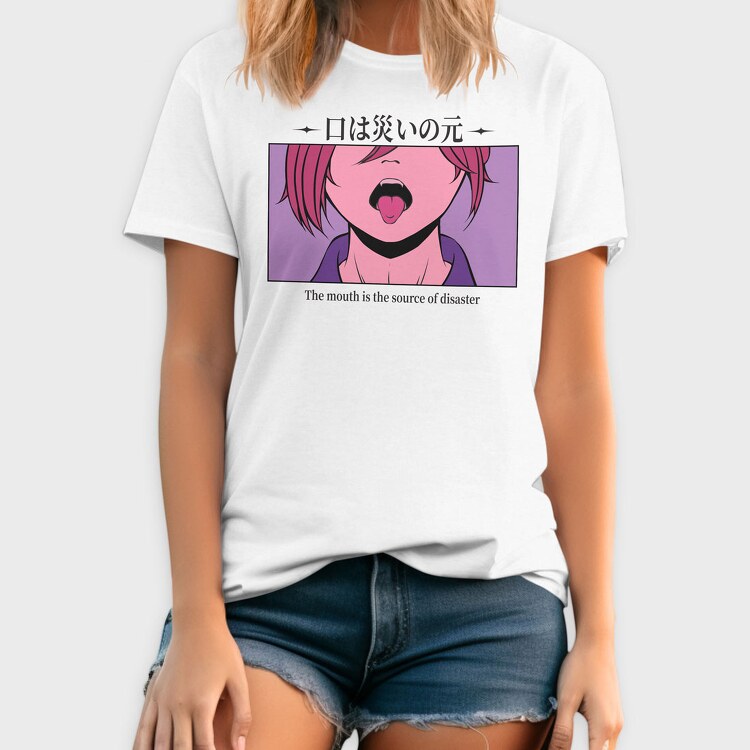 Anime Japanese 18, Tricou Barbati (Unisex)