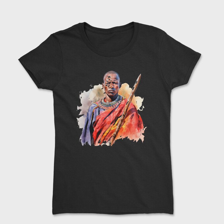 Maasai Warrior Masai, Tricou Femei