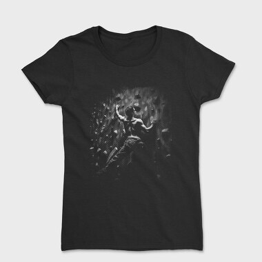 Man Climbing Wall, Tricou Femei