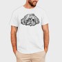 Hand Drawn Dog Face Shihtzu, Tricou Barbati (Unisex)