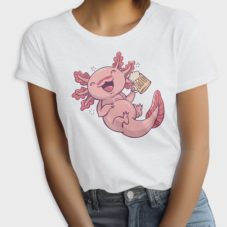 Drunk Axolotl Beer, Tricou Femei