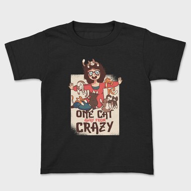 Crazy Cat Lady, Tricou Copii