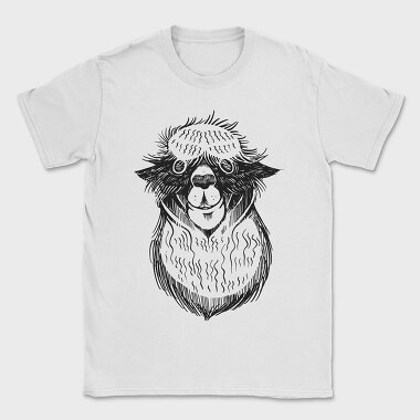 Creepy Alpaca, Tricou Barbati (Unisex)